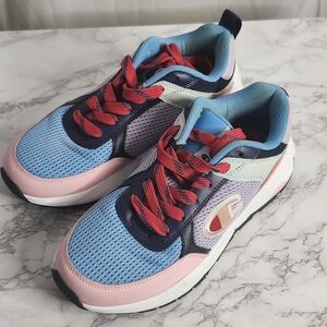 Champion 93 Eighteen SP Color Block Multicolor Sneakers Womens 9W Retro Shoes